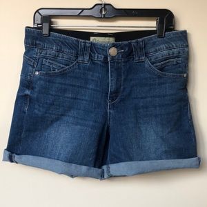 Democracy blue denim shorts. Size 10